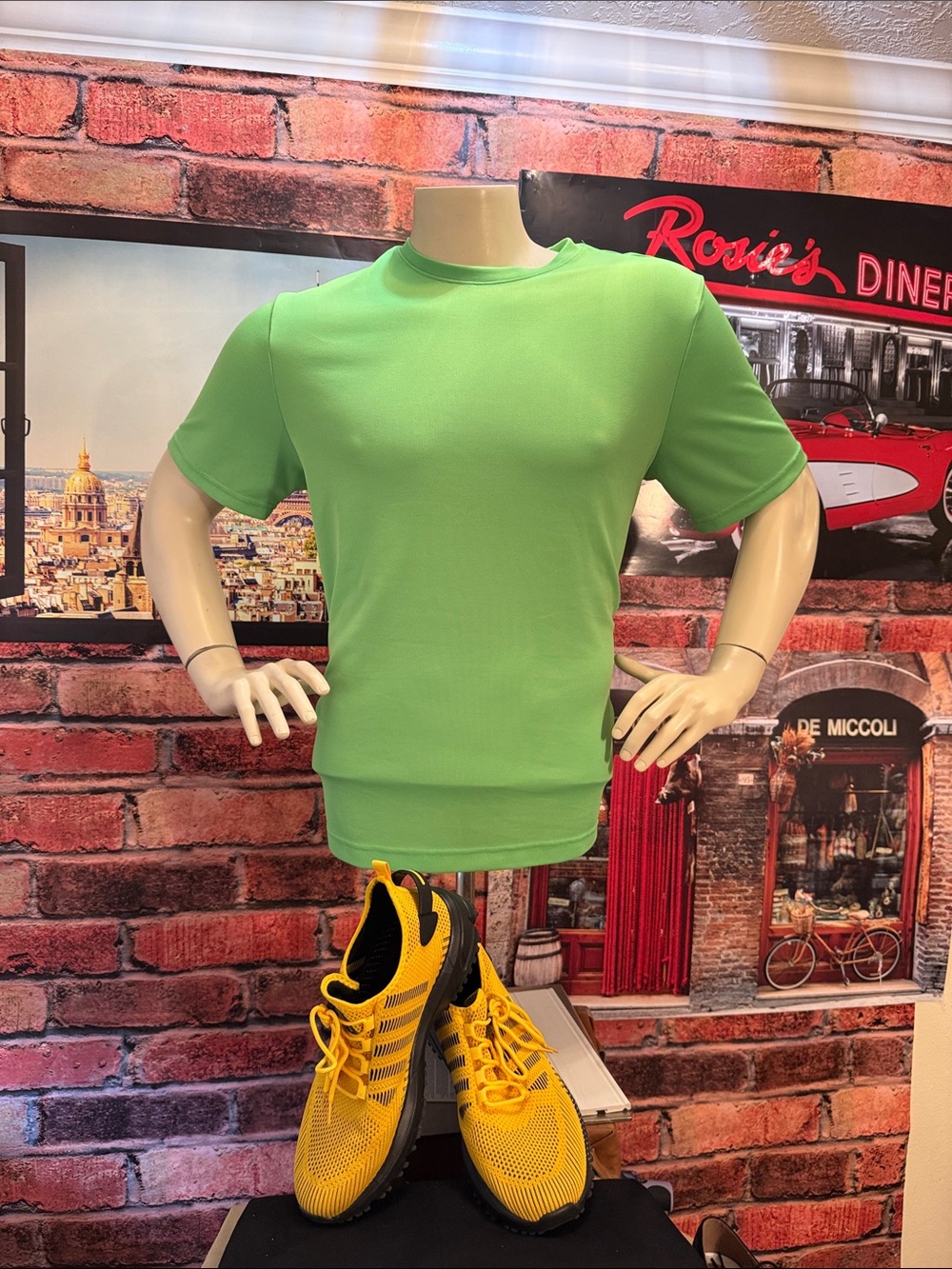 Regular-Fit Core Tee in Green